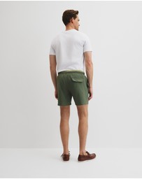 Country Road - Recycled Polyester Blend Contrast Swim Short