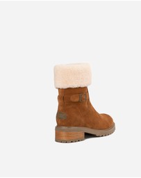 Ozwear Connection Uggs - Ugg Violet Ankle Zip Boots