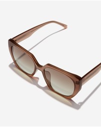 Hawkers Co - HAWKERS - Light Brown Nature Eco BOUJEE  Sunglasses for Men and Women UV400