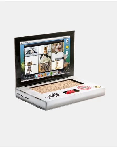 Suck UK - Cat Playhouse Scratch Laptop
