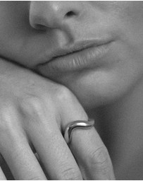 SAINT VALENTINE - Wabi Sabi Ring - Silver