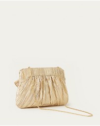 Loeffler Randall - Rayne Pleated Frame Clutch with Bow