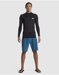 Quiksilver - Mens Everyday Long Sleeves UPF 50 Surf T-shirt