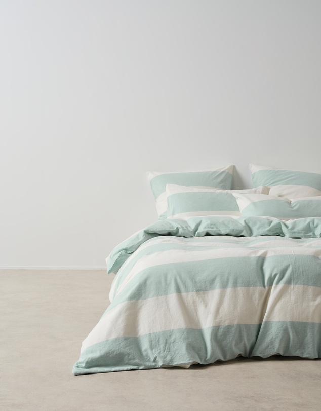 Linen House - Vintage Wide Stripe Quilt Cover Set