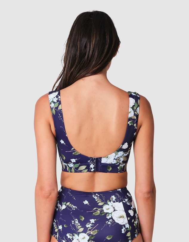 UNE PIECE - Classic Square Neck Bralette Bikini Top