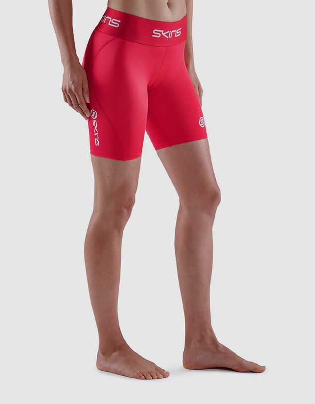 SKINS - SKINS Compression Women's Series-1 Activewear Half Tight Red