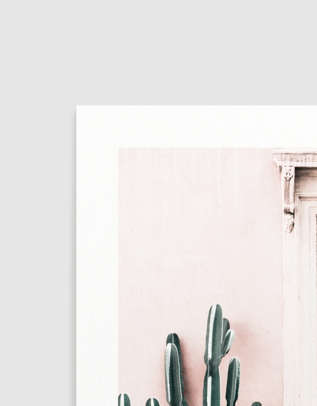 Olive et Oriel - La Casa Rosa Art Print