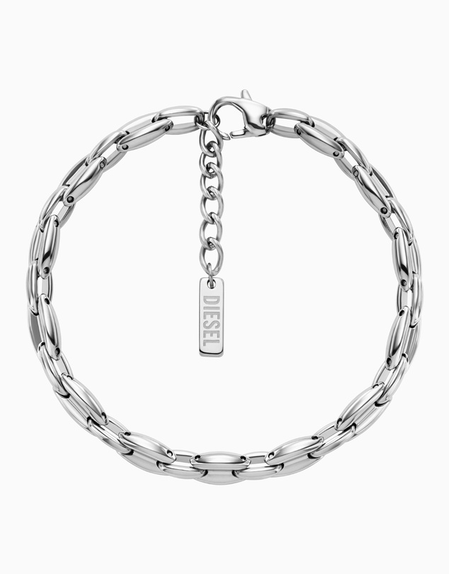 Diesel - Metamorph Silver Tone Bracelet