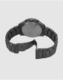 Armani Exchange - Gun-Metal Chronograph Watch