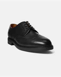 Polo Ralph Lauren - Asher Leather Wingtip Shoes - Men's