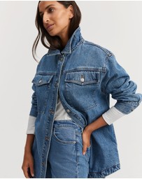 Country Road - Australian Cotton Denim Shacket