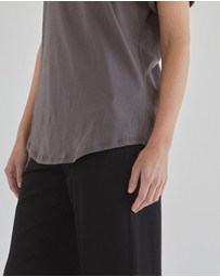 DRICOPER DENIM - Slouchy Grey Tee