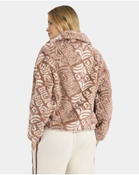 Billabong - Womens Go For It Half Zip Fleece Jumper