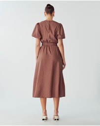 Willa - Pen Midi Dress