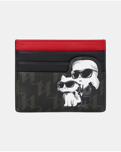 Karl Lagerfeld - Ikon Monogram Card Holder