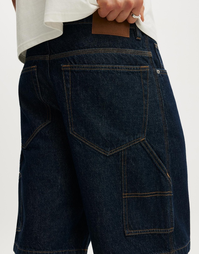 Cotton On - Baggy Denim Shorts
