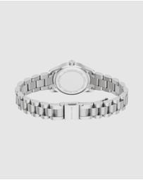 Michael Kors - Lexington Silver Tone Analogue Watch