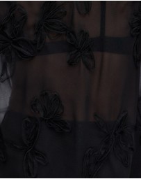 Minima Esenciales - Maelle Floral Applique Top