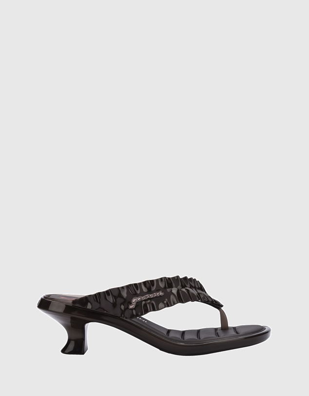 Melissa - MELISSA THONG KITTEN HEEL + GANNI