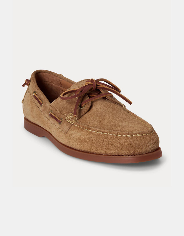 Polo Ralph Lauren - Merton Suede Boat Shoes - Men's
