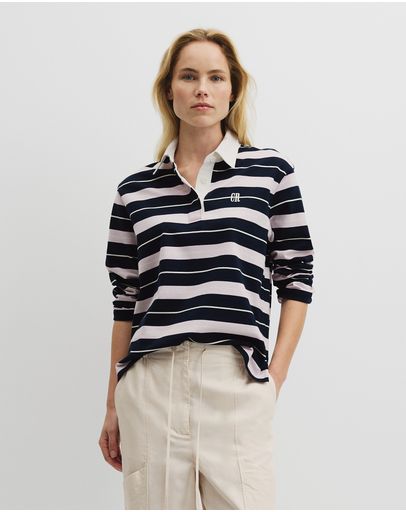 Navy Multi Stripe