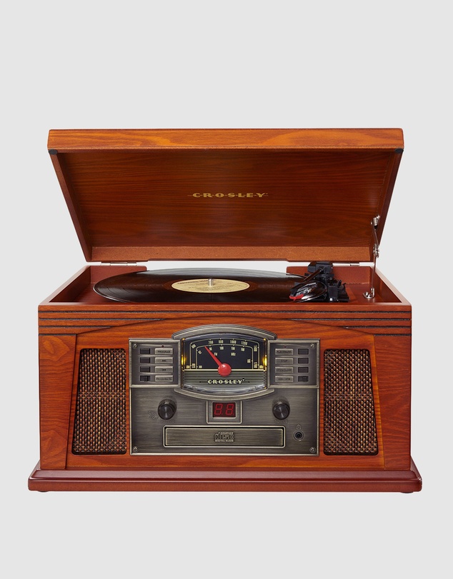 Crosley - Crosley Lancaster Turntable With Bluetooth - Paprika