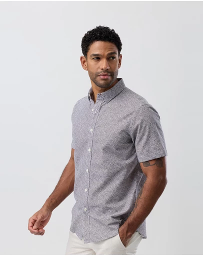 Brooksfield - Casual Shirt Short Sleeve