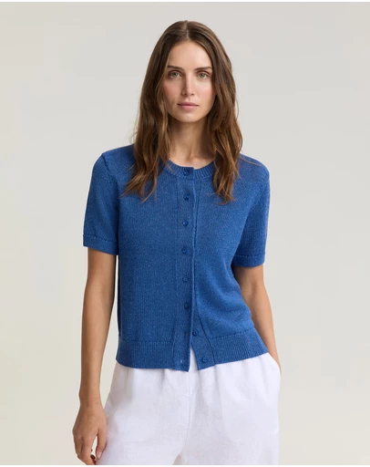 Sportscraft - Linen Blend Cardigan