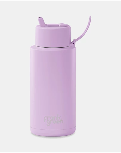 Frank Green - 34oz Reusable Bottle with Flip Straw Lid