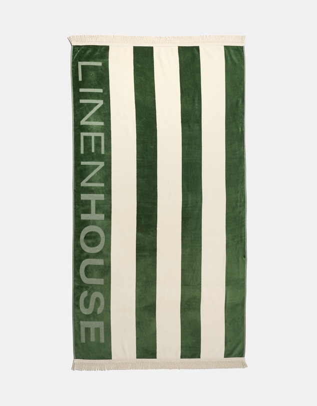 Linen House - Linen House Logo Beach Towel