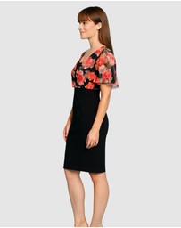 Pink Ruby - In Bloom Contrast Dress