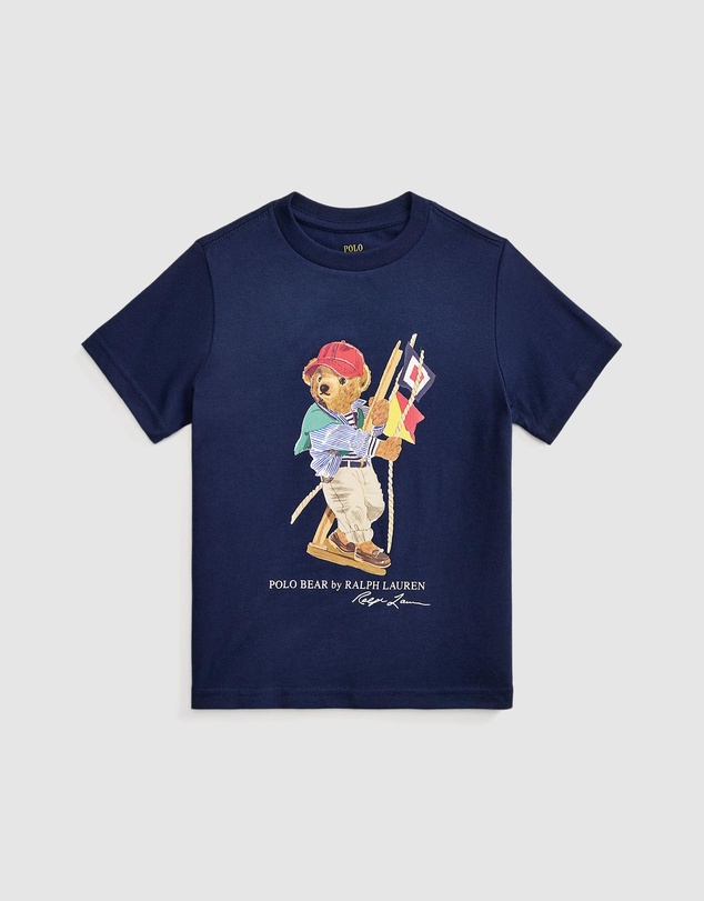 Polo Ralph Lauren - Polo Bear Cotton Jersey Tee - Kids