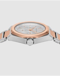 Armani Exchange - Two Tone Chronograph Watch