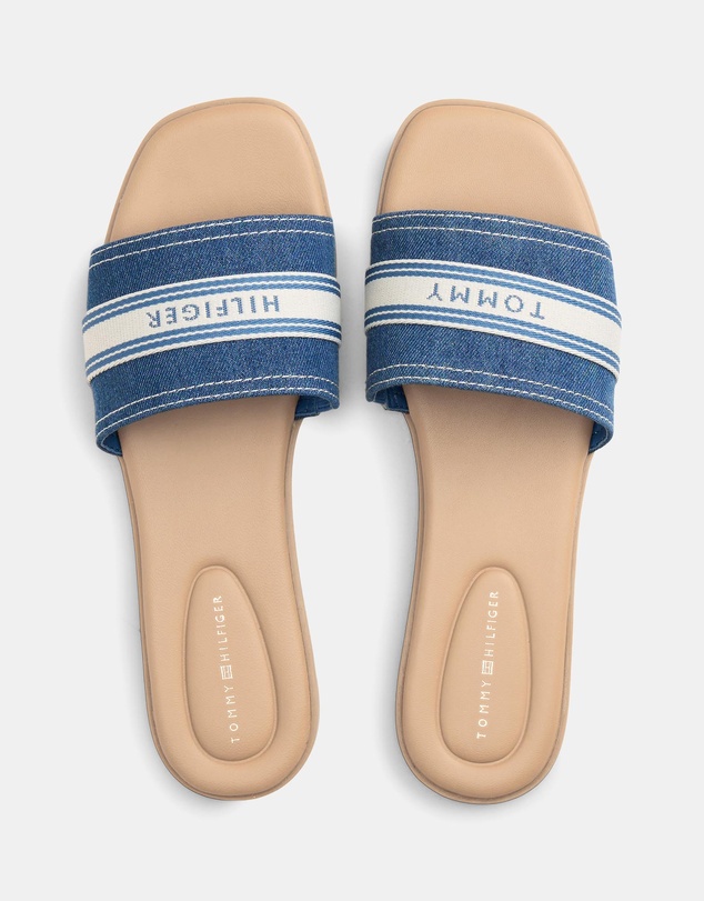 Tommy Hilfiger - Webbing Flat Mules - Women's