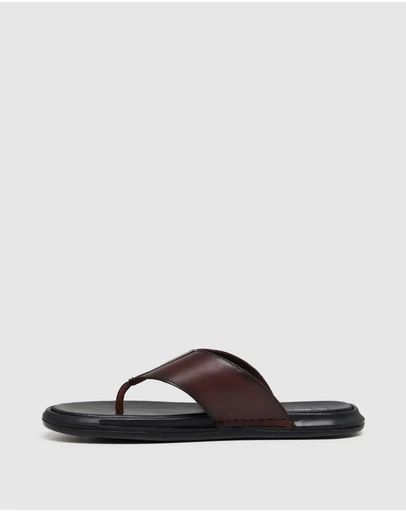 Oxford - Seth Leather Flip Flop