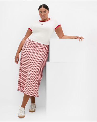 Rust Gingham