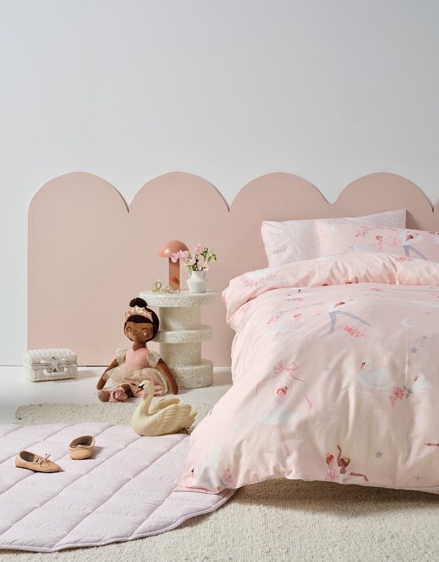 Linen House Kids - Swan Lake Quilt Cover Set