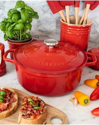Chasseur - Round French Oven 26cm - Inferno Red