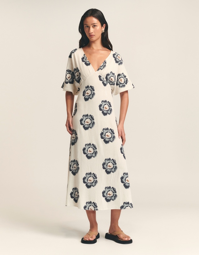 ST MRLO - Palm Midi Dress