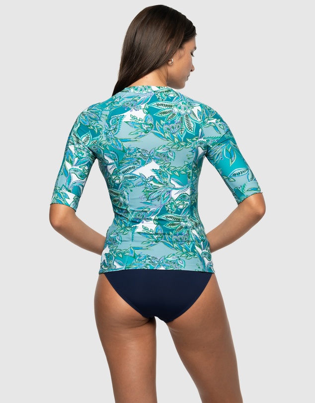 Nip Tuck Swim - Fiorenza Yvonne Full Zip Sun Safe Top