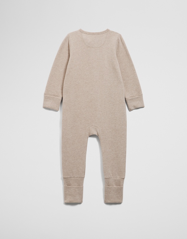 Country Road - Organically Grown Cotton Blend Logo Zip Jumpsuit