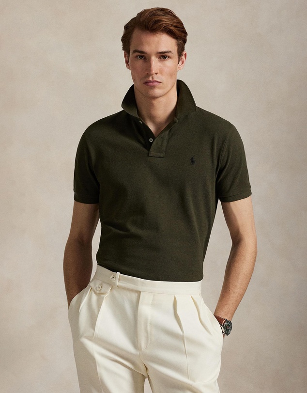 Polo Ralph Lauren - Custom Slim Fit Mesh Polo Shirt