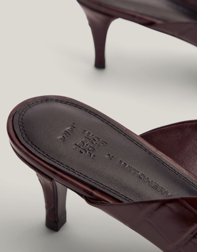 Witchery - Toe Post Mule Heels