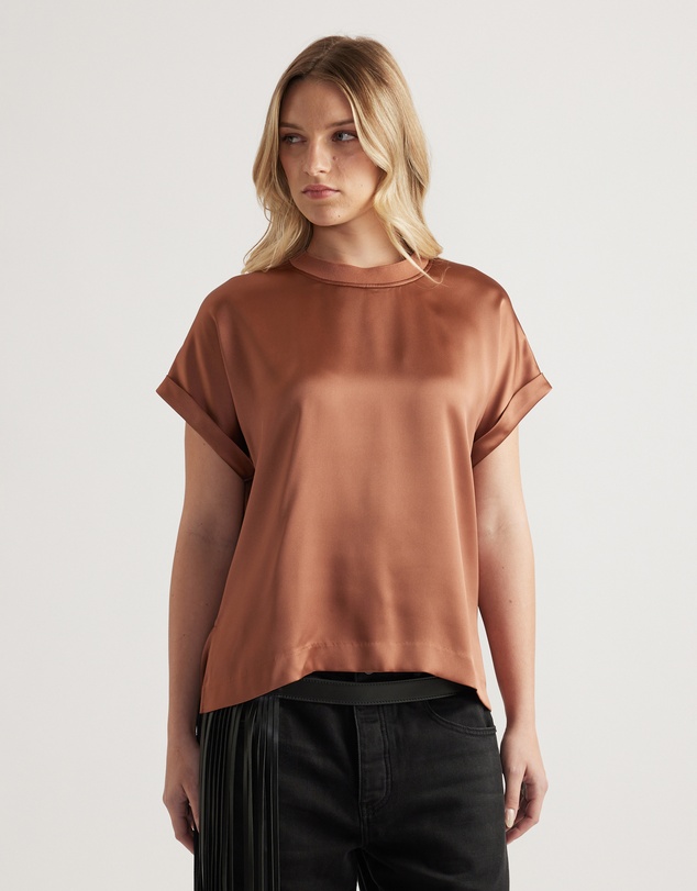 Decjuba - AnnMaree Satin Tee