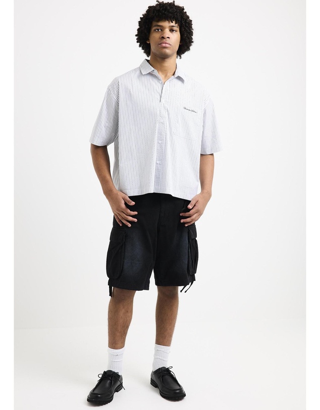 Black Noise White Rain - Miami Resort Shirt