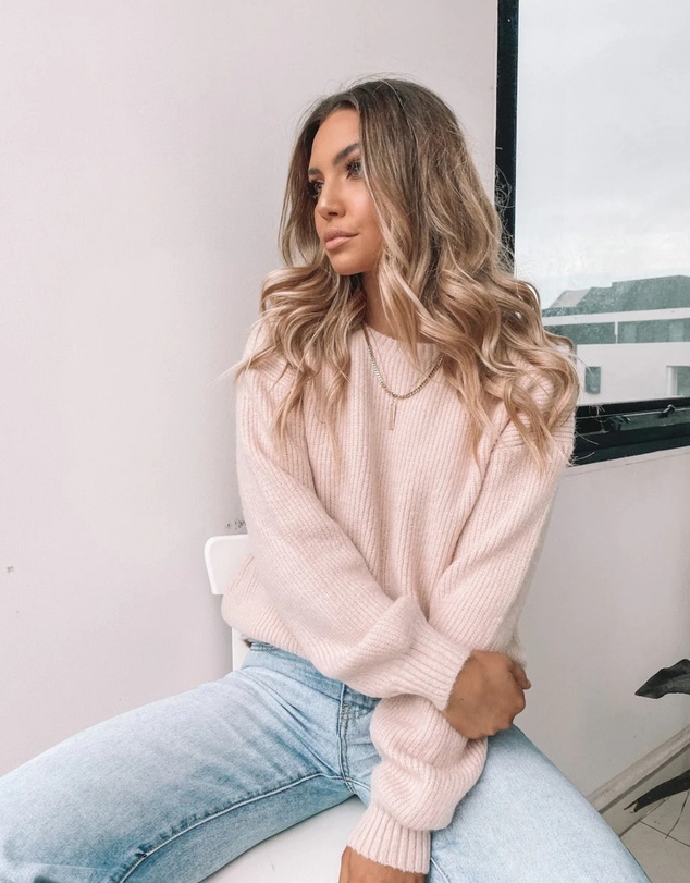 Esther & Co - Harvie Knit - Pink