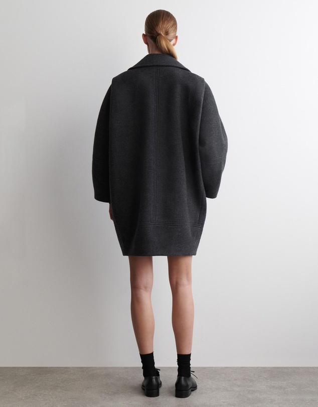 COS - Sculpted Wool-Blend Coat