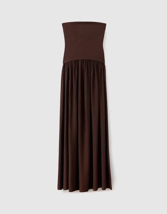 M.N.G - Combined Strapless Dress