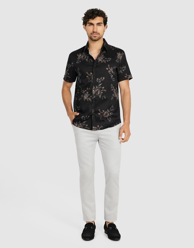 Tarocash - Darien Stretch Floral Shirt