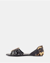 Just Because - Kairo Leather Flat Sandals
